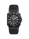 Bell & Ross Herrenuhr BR03 BR0392-D-BL-CE/SRB von Bell & Ross