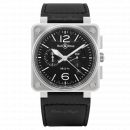 Bell & Ross BR 03-94 Steel BR0394-BL-SI/SCA von Bell & Ross