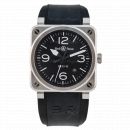 Bell & Ross Br 03-92 Steel BR0392-BLC-ST von Bell & Ross