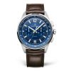 Polaris Chronograph Stainless Steel / Blue / Calf