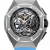 Royal Oak Concept Tourbillon Chronograph Openworked Selfwinding Titanium / Blue