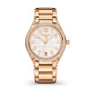Twenty-4 Automatic Rose Gold / Diamond / Shantung Silk