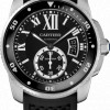 Calibre de Cartier Diver Stainless Steel / Black / Rubber