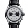 Premier B01 Chronograph 42 Stainless Steel / Silver / Croco / Pin