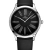 De Ville Trésor 39 Stainless Steel / Black Roman / Fabric