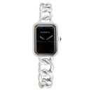 Chanel Premiere Chain Large Black Dial Watch H3250 von Chanel