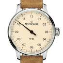 MEISTERSINGER N°01 Handaufzug Beige 43mm von MeisterSinger