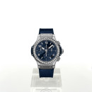Big Bang Steel Blue Diamonds 41mm von Hublot