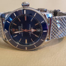 Breitling super ocean heritage 2 cadran bleu von Breitling