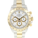 Daytona Zenith Steel Gold White Dial von Rolex