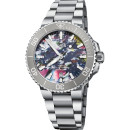 Oris Herrenuhr Oris Aquis Date 01 733 7766 4150-Set von Oris