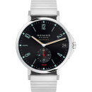 Nomos Glashütte Herrenuhr Tangente Sport neomatik 42 Datum blauschwarz 581 von Nomos Glashütte
