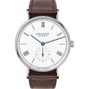 Nomos Glashütte Herrenuhr Ludwig 38 emailleweiss 237 von Nomos Glashütte