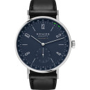 Nomos Glashütte Herrenuhr Tangente neomatik 41 Update nachtblau 182 von Nomos Glashütte