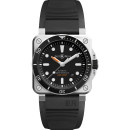 Bell & Ross Herrenuhr BR03 BR0392-D-BL-ST/SRB von Bell & Ross