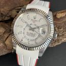 Rolex Sky-Dweller Ref. 326934 - Full Set - ungetragen an RubberB Band von Rolex