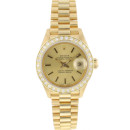 Datejust Lady 26 Yellow Gold President Diamonds von Rolex