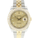 Datejust 36 Steel Gold Jubilee Diamonds von Rolex