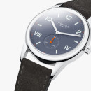 Club Campus 38 blue purple von Nomos Glashütte