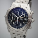 Breitling Chronomat Blackbird Chronograph A13350, Stahl/Stahl, Box+Papiere von Breitling
