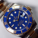 Rolex Submariner Date 116613lb blue dial perfect full set von Rolex