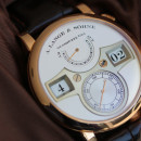 A. Lange & Söhne Zeitwerk 140.032 silver dial pink gold case perfect fulll set like new von A. Lange & Söhne