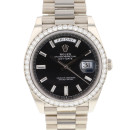 Day-Date 40 White Gold President Factory Baguette Diamonds 228349RBR von Rolex