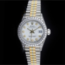 Rolex Lady Datejust (26mm) Ref.: 69159 Tridor NOS Box & Papiere aus 1990 Artikelnummer:LADYDATEJUST00061 von Rolex
