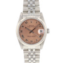 Datejust 31 Midsize Jubilee Fluted Pink Roman Dial von Rolex