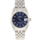 Datejust 31 Midsize Jubilee Fluted Blue Dial von Rolex