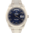 Day-Date II Blue Wave Dial White Gold von Rolex