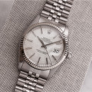 Rolex Datejust (36mm) Ref.: 16014 mit silbernem Linen Zifferblatt aus 1984 Artikelnummer:DATEJUST00260 von Rolex