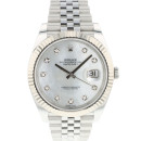 Datejust 41 Jubilee Fluted Factory MoP Diamond Dial von Rolex