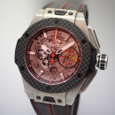 Hublot Unico Ferrari Chronograph 401.NQ.0123.VR Limited Edition Carbon/ Titan, Box+Papiere 2015 von Hublot