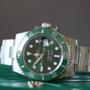 Rolex Submariner "Hulk"116610lv perfect full set out of production von Rolex