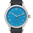 Nomos Club Automat Datum signalblau von Nomos Glashütte