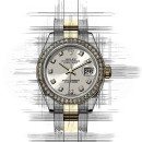 Rolex Lady-Datejust 28 von Rolex