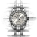 Rolex Lady-Datejust 28 von Rolex